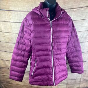 Youth size Lg puff jacket by Time and Tru